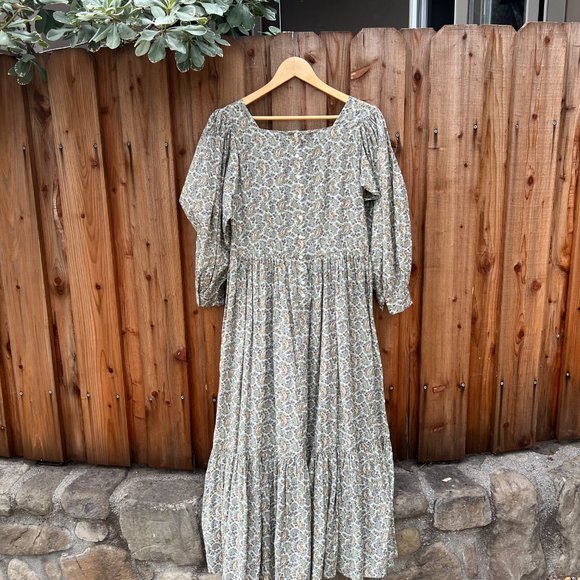 DÔEN Tide Cream Tisbury Paisley Dress - Picture 2 of 7